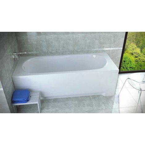 Bañera rectangular BONA 150 x 70 cm con faldón reversible (1/3)