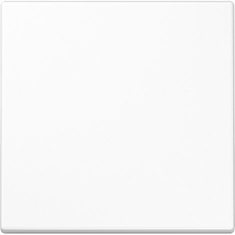 Plaque de finition Jung ls101ww sans vis plastique