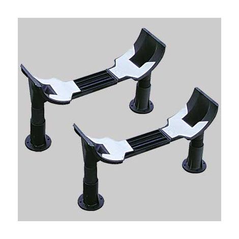 COPPIA PIEDINI VASCA IN PVC       MADE IN ITALY