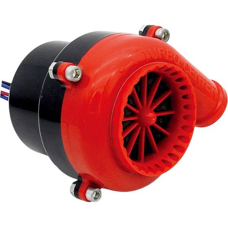 Soupape de décharge électronique turbo pour automobile, pièce automobile universelle noire Rouge (1/4)