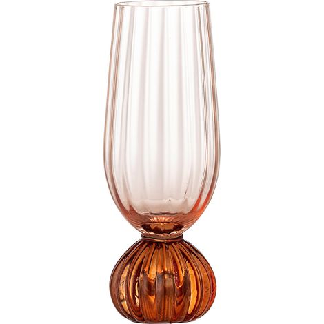 Bloomingville - Taurin Champagne Glass - Rose