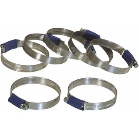 Collier de serrage à vis sans fin 12 mm "ABA" 50 à 65 mm (Lot de 10)