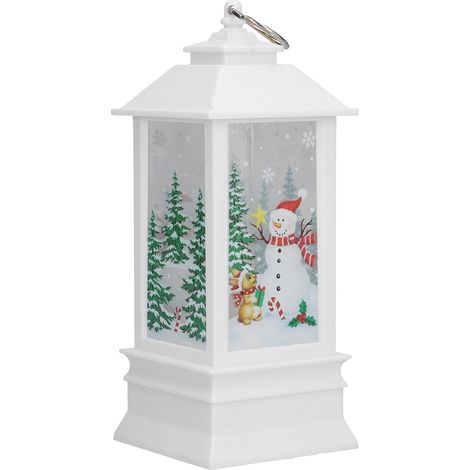 de Noël LED portable lanterne bougie de Noël veilleuse (1/4)