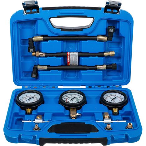 BGS Kit de prueba de presión de combustible y compresión para motocicletas, 11 piezas - 74355 (1/5)