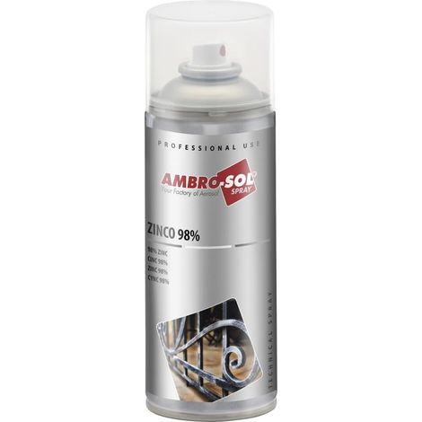 ZINCO BRILLANTE A FREDDO 400ML LUCIDO SPRAY (1/4)