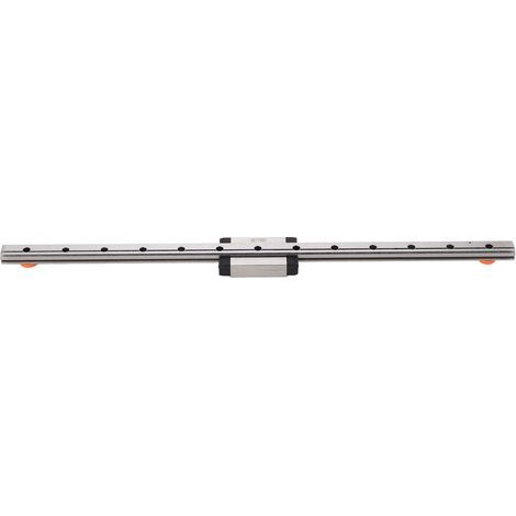 Rail de guidage linéaire en acier avec palier MGN7H-200-1R et bloc chariot (1/5)