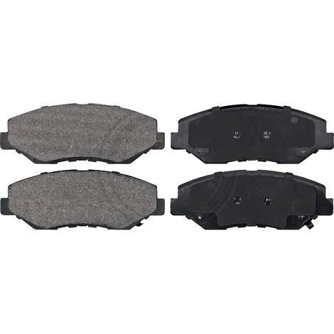 KIT PASTIGLIE FRENO ANTERIORI compatibile con HONDA CR-V II (RD) / PASTIGLIE FRENANTI AUTO OEM FDB1658, / SOSTITUZIONE DIRETTA / BASSA POLVERE / SILENZIOSO