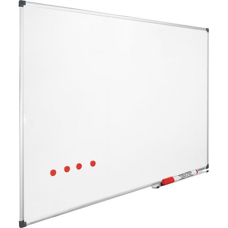 Tableau blanc 45 x 60 cm - Magnétique (1/4)
