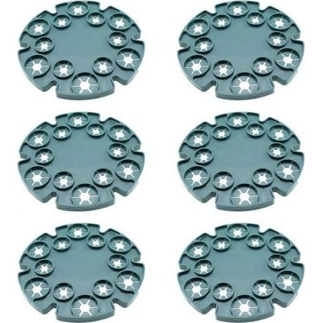 Set mit 6 Stützen für Bambusstämme, Kletterpflanzen, Tomatenpflanzen, Gurken, Clematis (1/5)