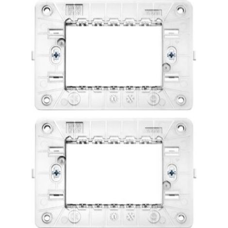 Urmet Simon Nea Kit coppia Supporti ribassato 3 moduli - 10703N