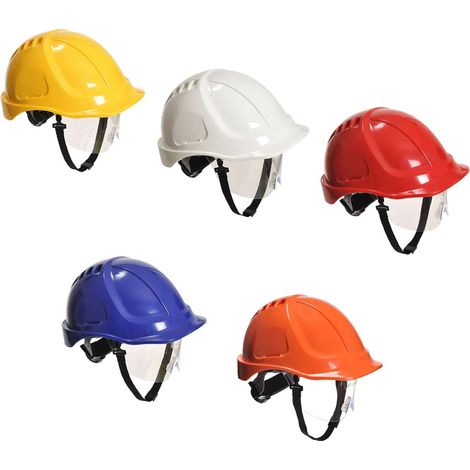Casco da lavoro Portwest PW54 Endurance Plus con visiera - - Naranja