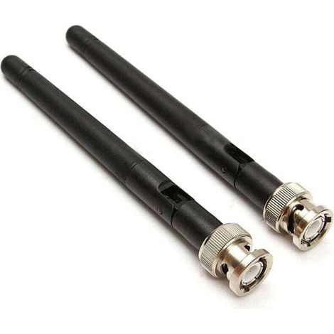 2 Antennes UHF avec Connecteur BNC pour Récepteur EW100 EW300 EW500 G3 Série Evolution Microphone Sans Fil (1/4)