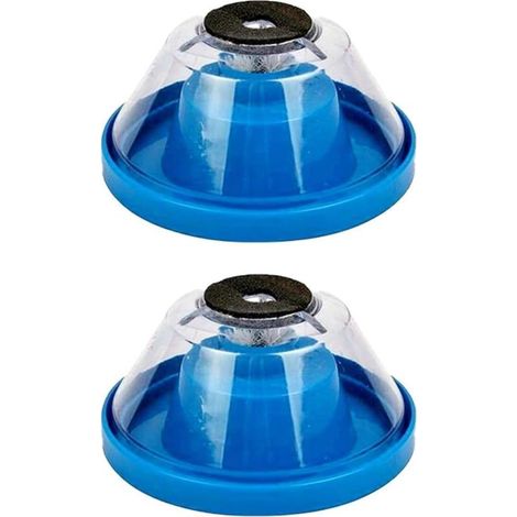 Lot de 2 collecteurs de poussière pour perceuse, accessoires de perçage, absorbeurs de chocs avec fermeture sécurisée pour applications d'ingénierie et de perçage mural (1/5)