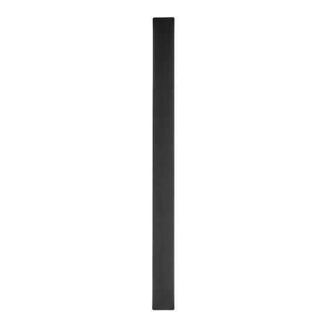 Applique Led Wally En Aluminium 17W 3000K Perenz 62,5 Cm Noire (1/4)