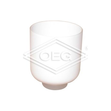 Récipient cristal pour porte-balai WC pour série Ambio