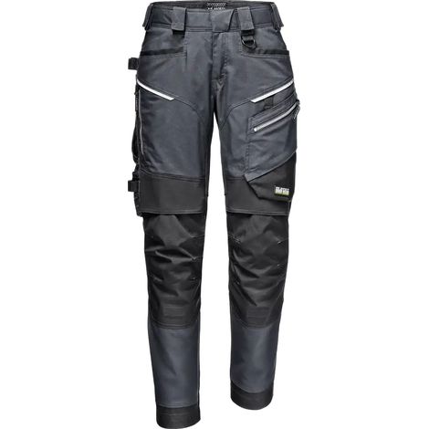 SIR SAFETY SYSTEM STRETCH CANVAS Pantalon de travail femme multipoches gris Taille 40