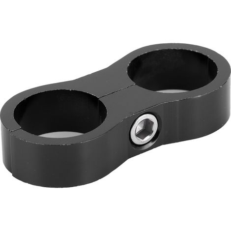 Séparateur de Durite 12AN en Alliage d'Aluminium, Clip Diviseur pour Tuyau d'Huile et Carburant, Noir (1/5)