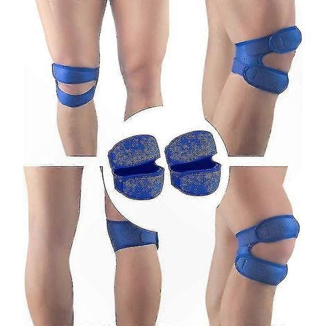 Verstellbare Patellastützbandage für Damen und Herren, 2er-Set Sehnenbandagen für Sport, Arthritis und Schmerzlinderung (1/5)