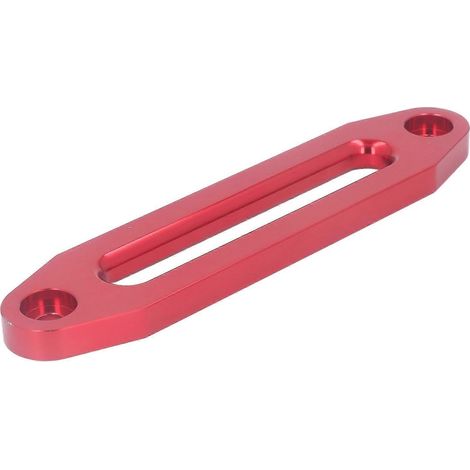 Hawse Fairlead 10 Zoll 12000LB Aluminium Billet eloxierte Seilwindenführung für ATV UTV Synthetikseil