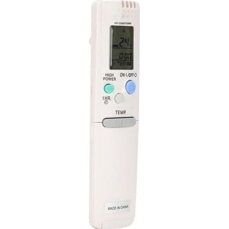 pair Télécommande de climatiseur pour Sanyo RCS-4MVPS4EX - Blanc - Accessoire de Télécommande (1/4)