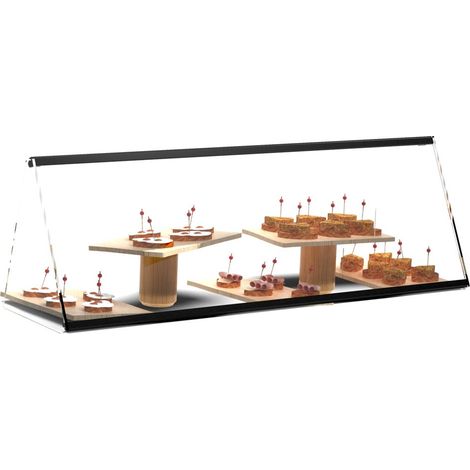 Vitrine de présentation Neutre - L 555 /1190 mm - Sayl (1/2)