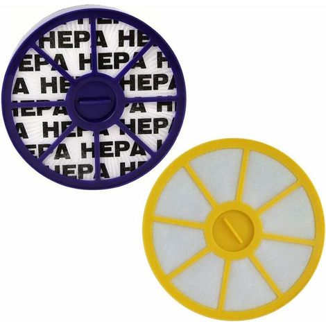 Anti-Allergie-HEPA-Filterset für Dyson Staubsauger DC05, DC08, DC15, DC19, DC20 und DC21 (vor und nach dem Motor) (1/4)