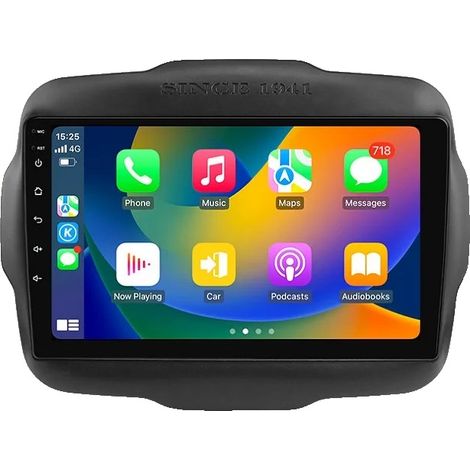 Reproductor multimedia para coche, interfaz táctil, sistema de navegación, compatible con Jeep Renegade 2016-2020, 4G, P2CP (2GB 32GB) - Tipo B