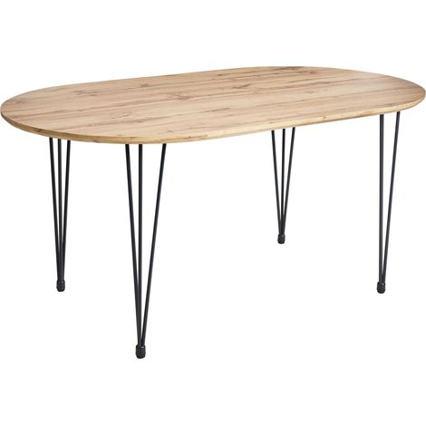 Esstisch CAVELL Hellbraun 160 cm 90 cm