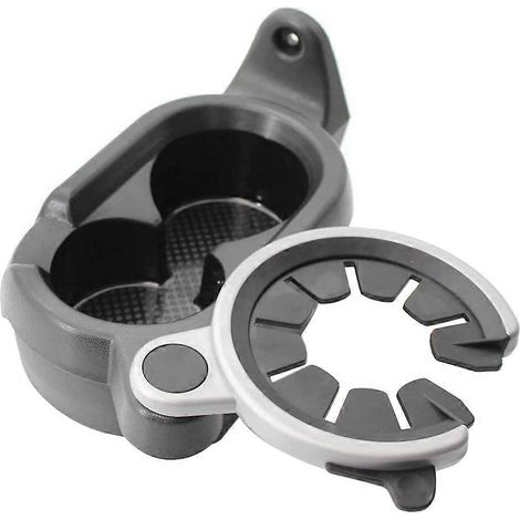 Porte-gobelet double pour voiture, compatible avec Mercedes-Benz Smart FORTWO 451 (2007-2015), boîte de rangement pour console centrale, A4518100370 (1/5)