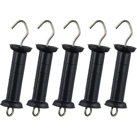 longziming - Ensemble de 5 poignées isolées pour clôtures électriques – Accessoires de sécurité pour bovins, ovins et porcins (1/5)