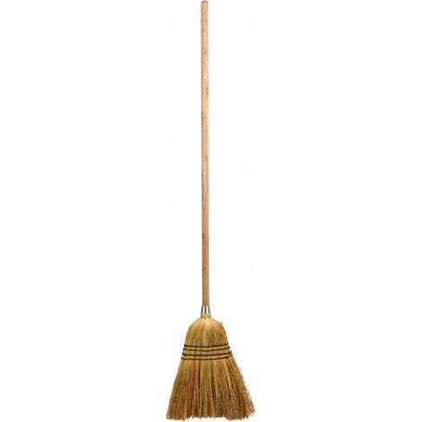 Balai - L 5,4 x l 28,5 x H 135,2 cm - Paille - Livraison gratuite