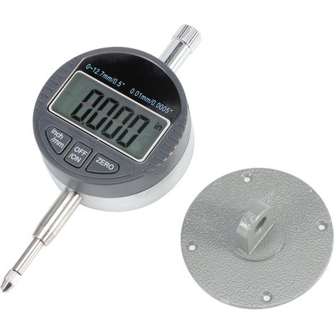 Digitale Messuhr – 0–12,7 mm – großes LCD-Display – metrisch – industrielle Fertigung/Forschung