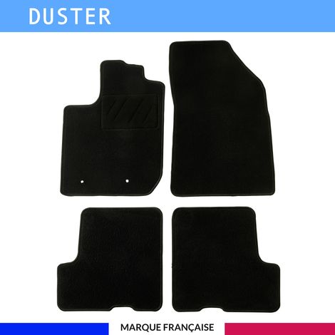 Tapis de voiture - Sur Mesure pour DUSTER (dès 2018) - 4 pièces - Tapis de sol antidérapant pour automobile (1/4)