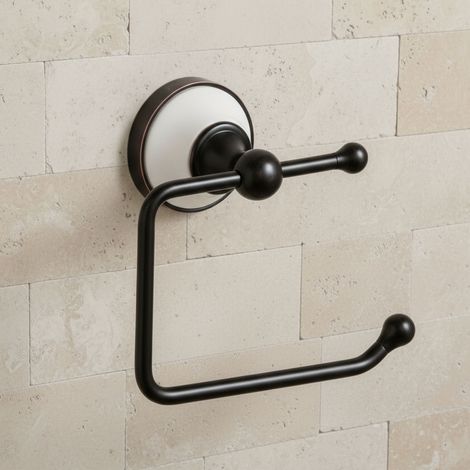 PaulGurkes Porte-papier toilette rétro noir (1/5)