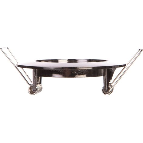 Faretto da soffitto Porto, IP20, rotondo, cromo nero, TIPO 5514
