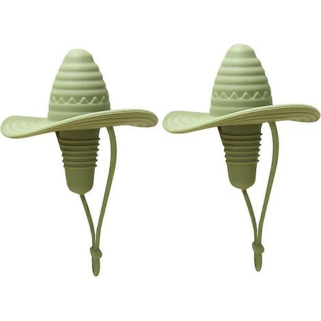 bouchons de bouteille en silicone en forme de chapeau de cowboy pour vin rouge A-- (1/5)