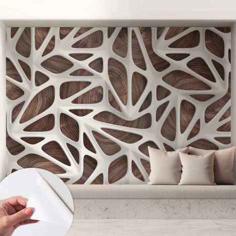 Fotomurale adesivo stickers - murali decorativo - soggiorno moderno - effetto realistico - Armonia dinamica 208x146 cm (1/5)