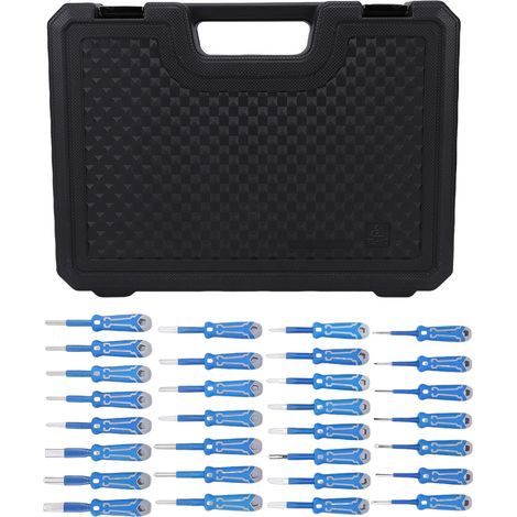 Kit outils retrait bornes électriques automobiles, poignée antidérapante, extraction broches multifonctionnel (1/5)