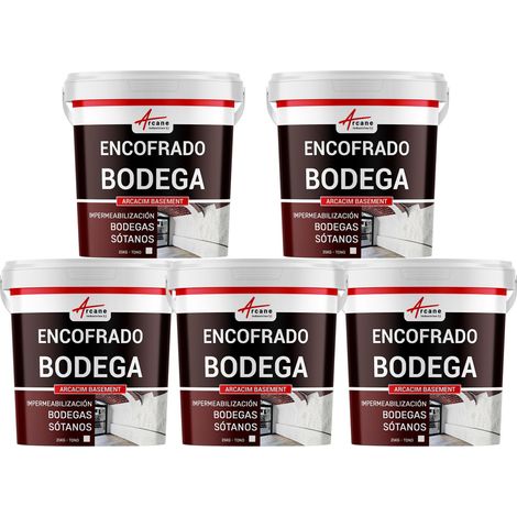 Revoque hidrófugo para interiores: bodegas, semisótanos, garajes - ARCACIM BASEMENT