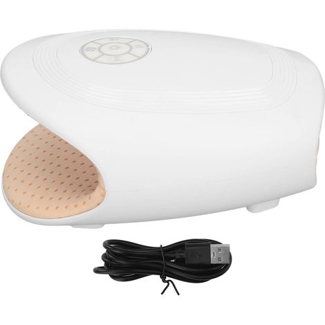 Appareil de Massage Mains avec Chauffage - Améliore la Circulation, Soulage les Douleurs Articulaires des Doigts - Blanc (1/5)