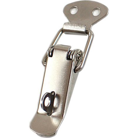 3 Pièces Loquet Bec de Canard L106 Boîte à Outils Serrure en Fer Crochet Plat Ressort Lourd pour Valise Pièces de Quincaillerie (1/5)