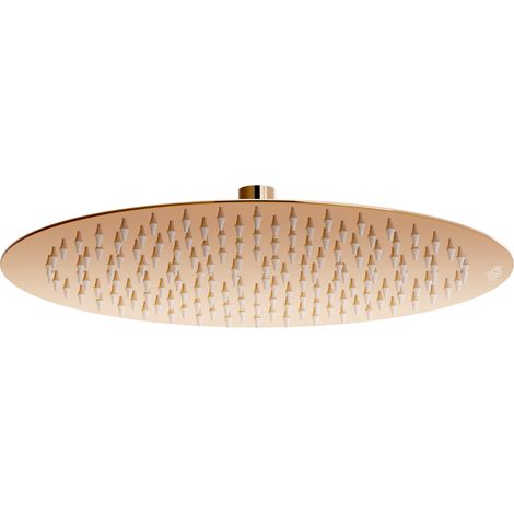 Mexen Slim soffione doccia 30 cm, oro rosa - 79230-60 (1/3)