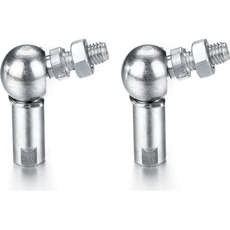 Roulements À Billes CS10 - Forme En L - M6 X 1 0 - Pour Accessoires De Rotule - Lot De 2 (1/4)