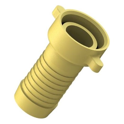 JS MS-SCHLAUCHVERSCHRAUB.,SCHWER 2-TEILIG,FLACHDICHTEND,3/4"x3/4" (1/2)