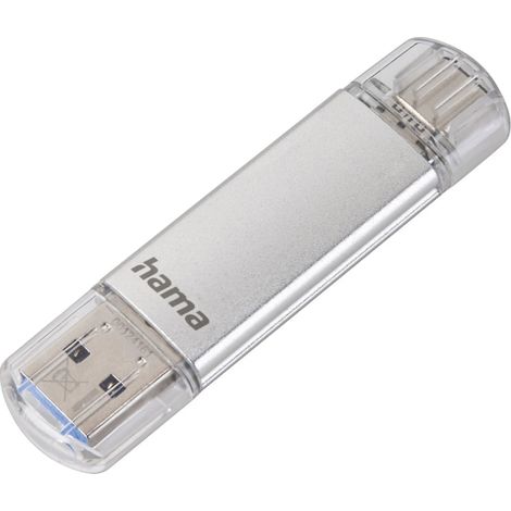 La memoria USB Hama Memoria USB C-Laeta combina funcionalidad y diseÃ±o en un dispositivo compacto y resistente, ideal para quienes necesitan una solu