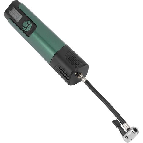 Gonfleur de pneus électrique numérique avec quatre modes de gonflage préréglés, chargement USB et lumière LED pour voitures et motos. (1/5)