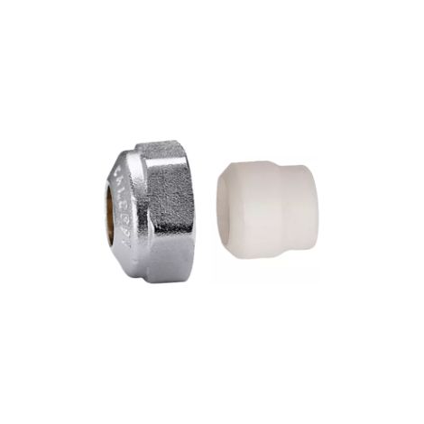 Raccordo meccanico per tubo in rame a tenuta PTFE 3/4" Ø18 Caleffi 438518  3/4" - Ø 18