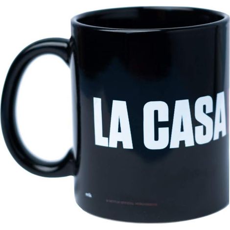 La casa di carta - Tazza in ceramica in confezione regalo da 330 ml (logo La Casa di Carta) (1/5)