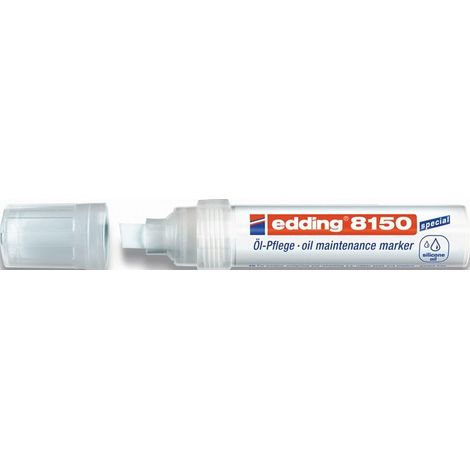 Pennarello per la cura dell'olio 8150 larghezza linea incolore 4-12 mm punta a scalpello EDDING (Per 4)