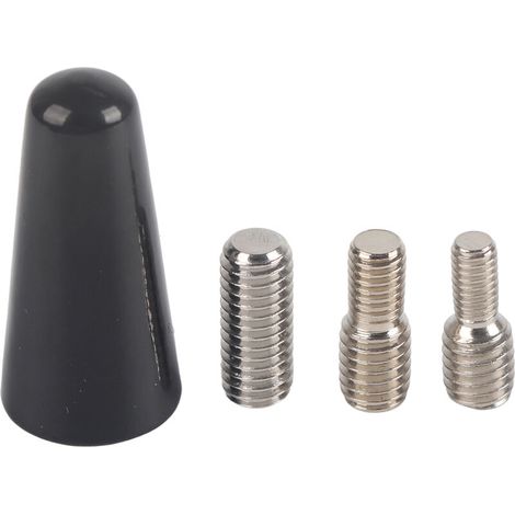 Adaptador de antena de varilla corta para techo de coche, de aleación de aluminio de 3 cm, para Jeep
